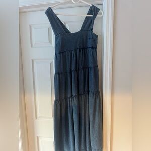 Anthropologie denim sundress